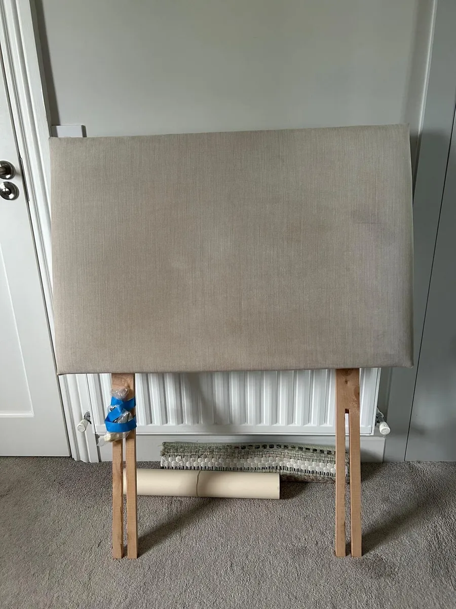 Single / 3ft Respa Headboard - Cream - Image 2