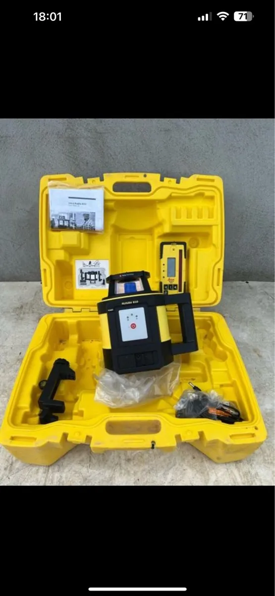 Laser Leica Rugby 810 Rotating Laser - Image 1