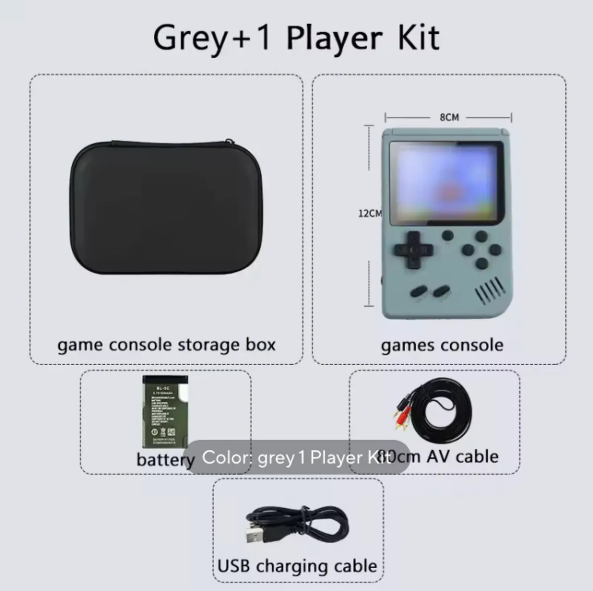 Game console portable