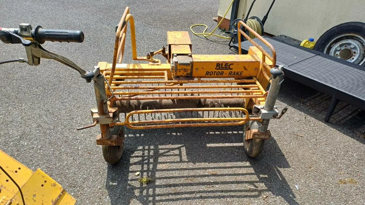 Blec rotor rake & tiller - Image 2