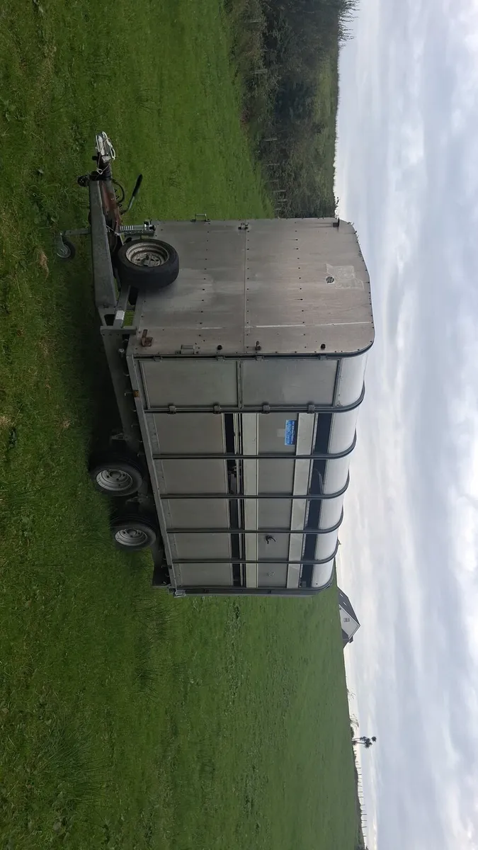 12X6'6 Cattle Trailer With Decks - Image 1