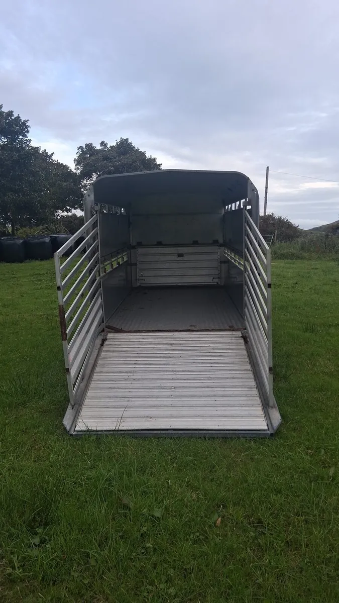 12X6'6 Cattle Trailer With Decks - Image 4
