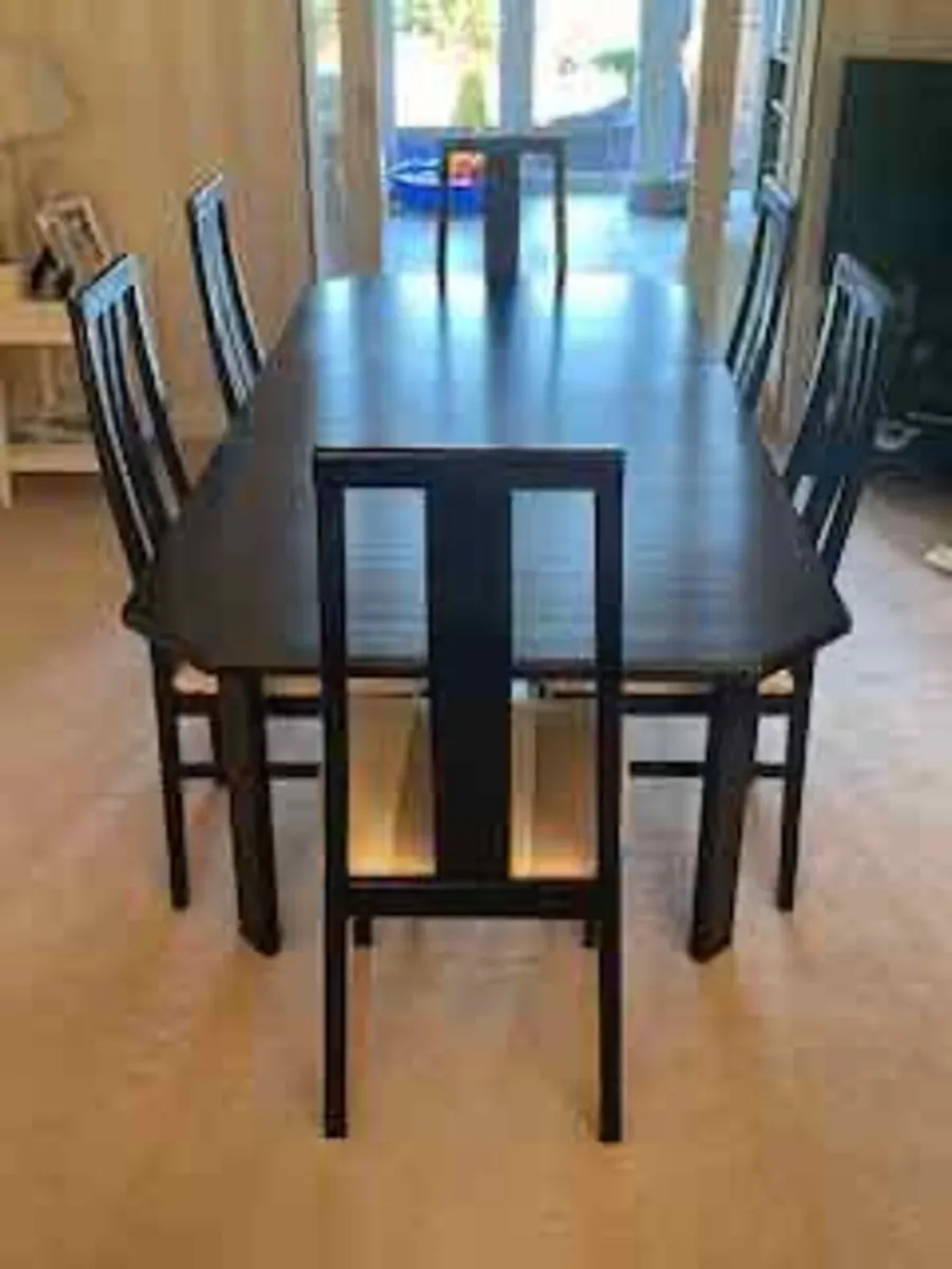 Dining Room Table & 8 Chairs - Image 3