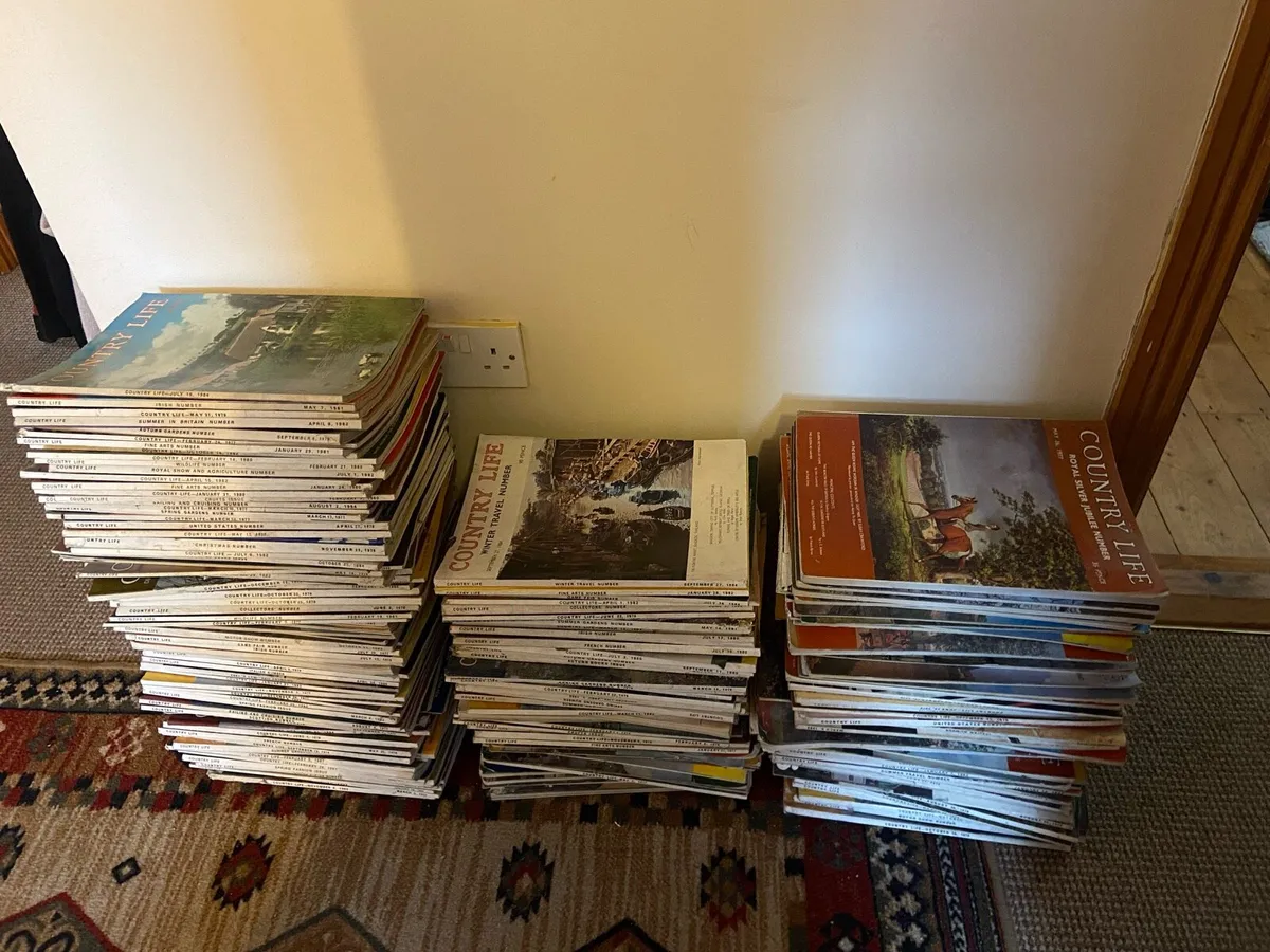 Country Life magazines