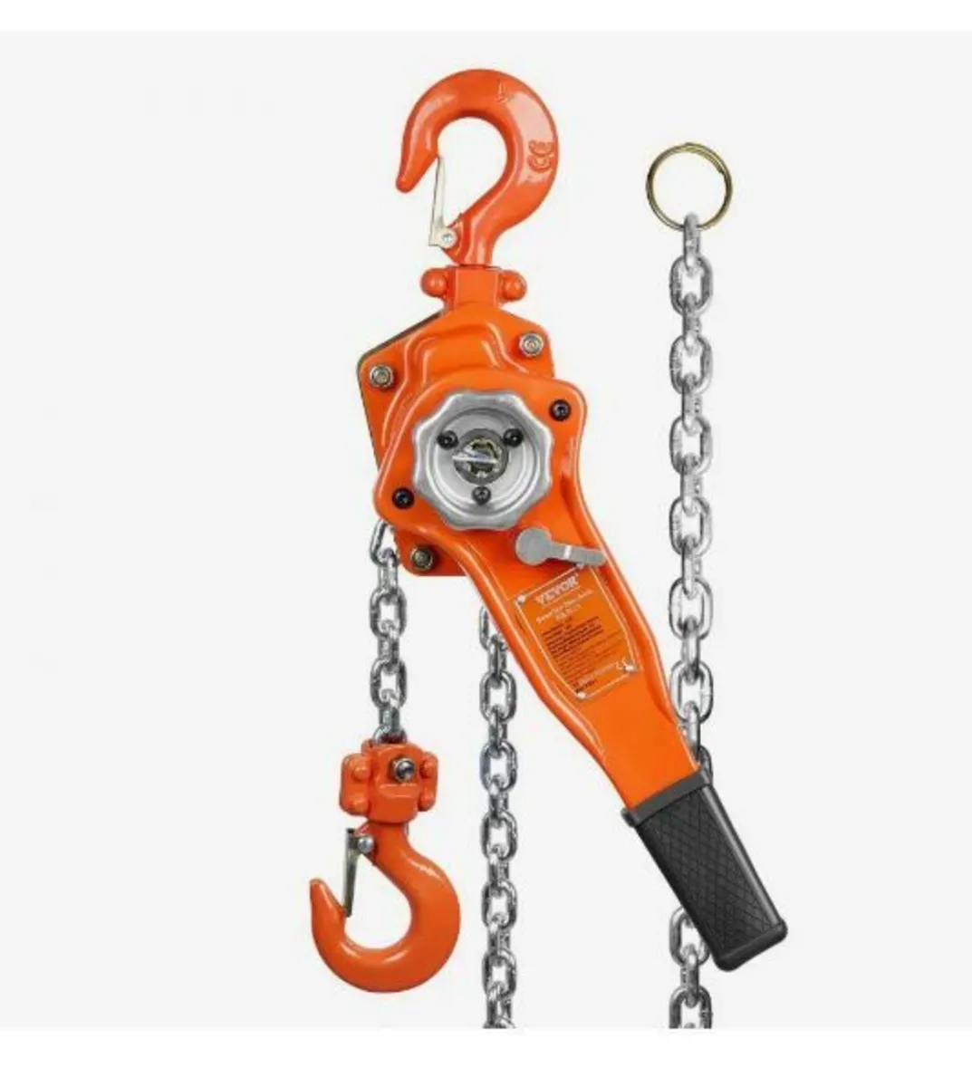 Manual Lever Chain Hoist, 3/4 Ton 748 kg - Image 1