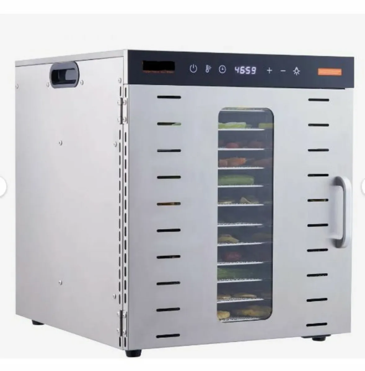 10 Trays Food Dehydrator Machine Stainless Steel - Image 1