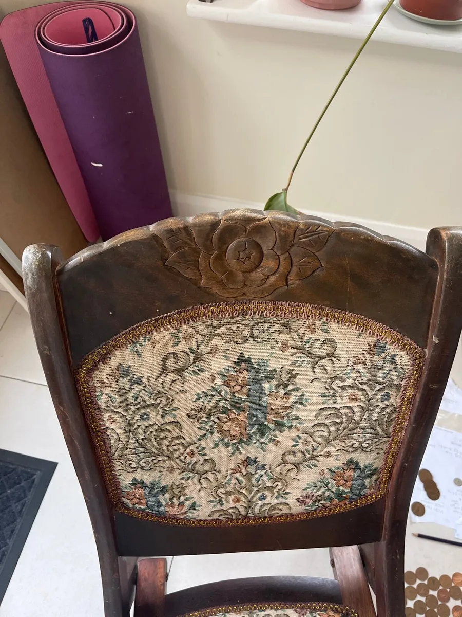 Antique rocking chair - Image 4