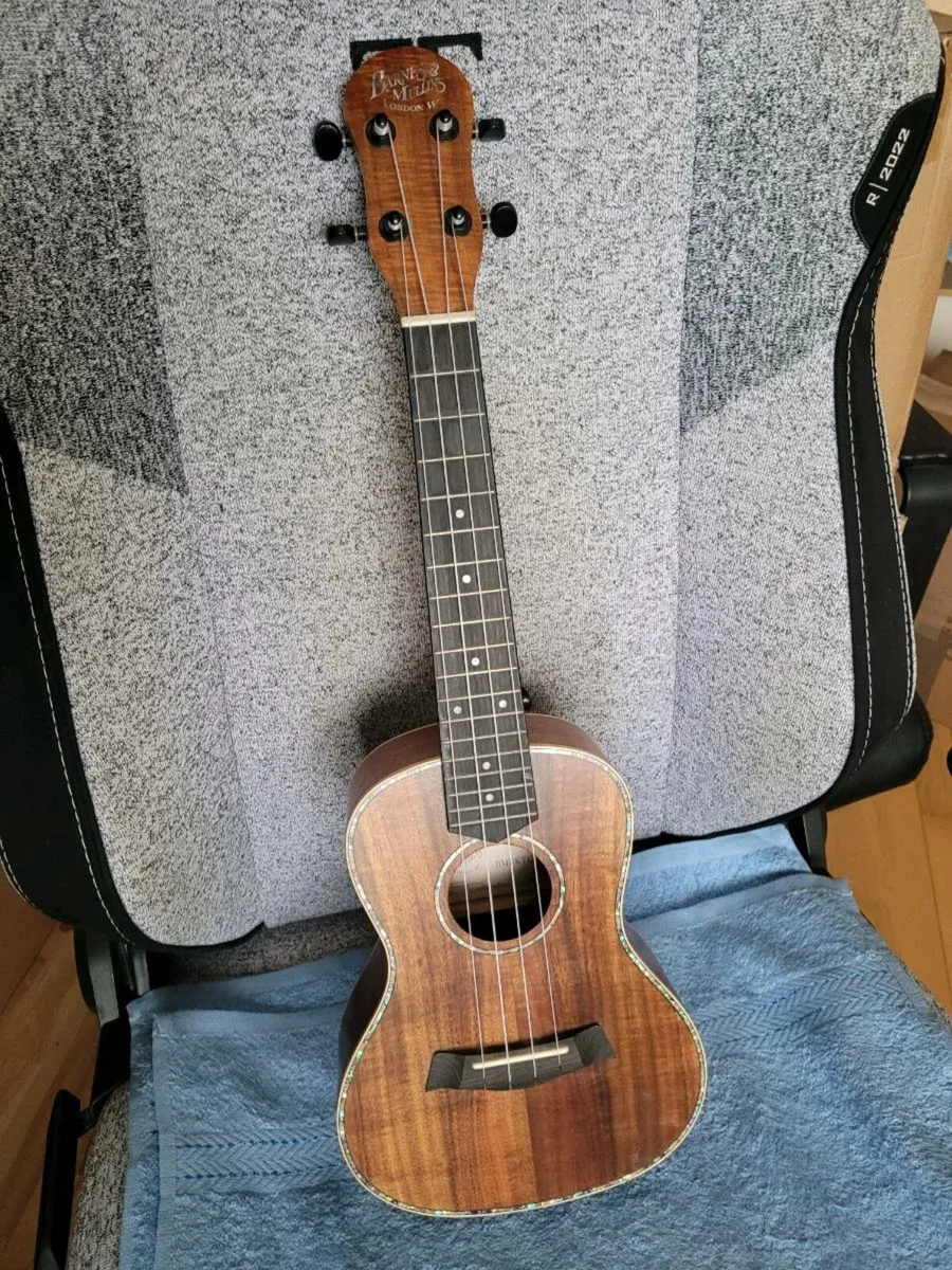 Barnes & Mullins Ukulele Concert – Koa BMUK7C - Image 2