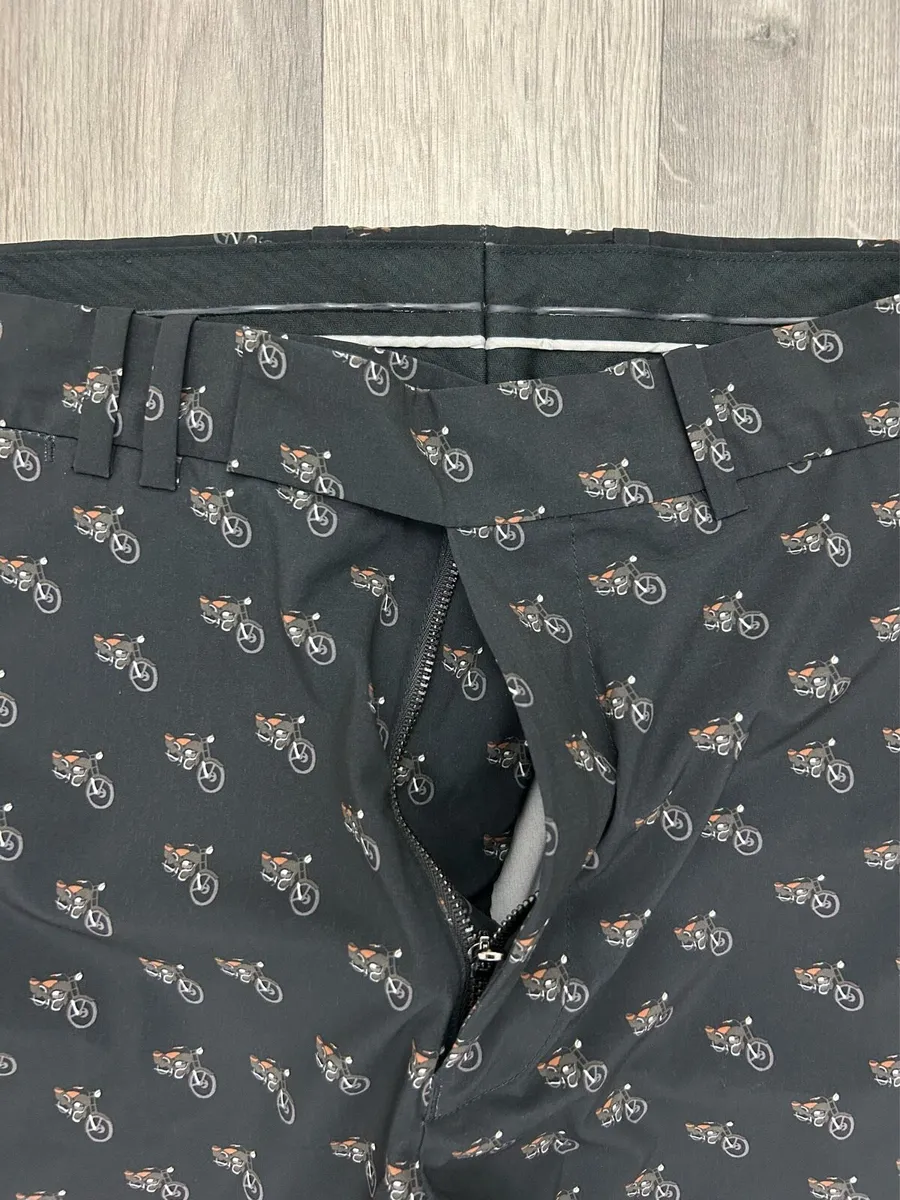 Ralph Lauren RLX Motorcycle Print Golf Trousers - Image 3