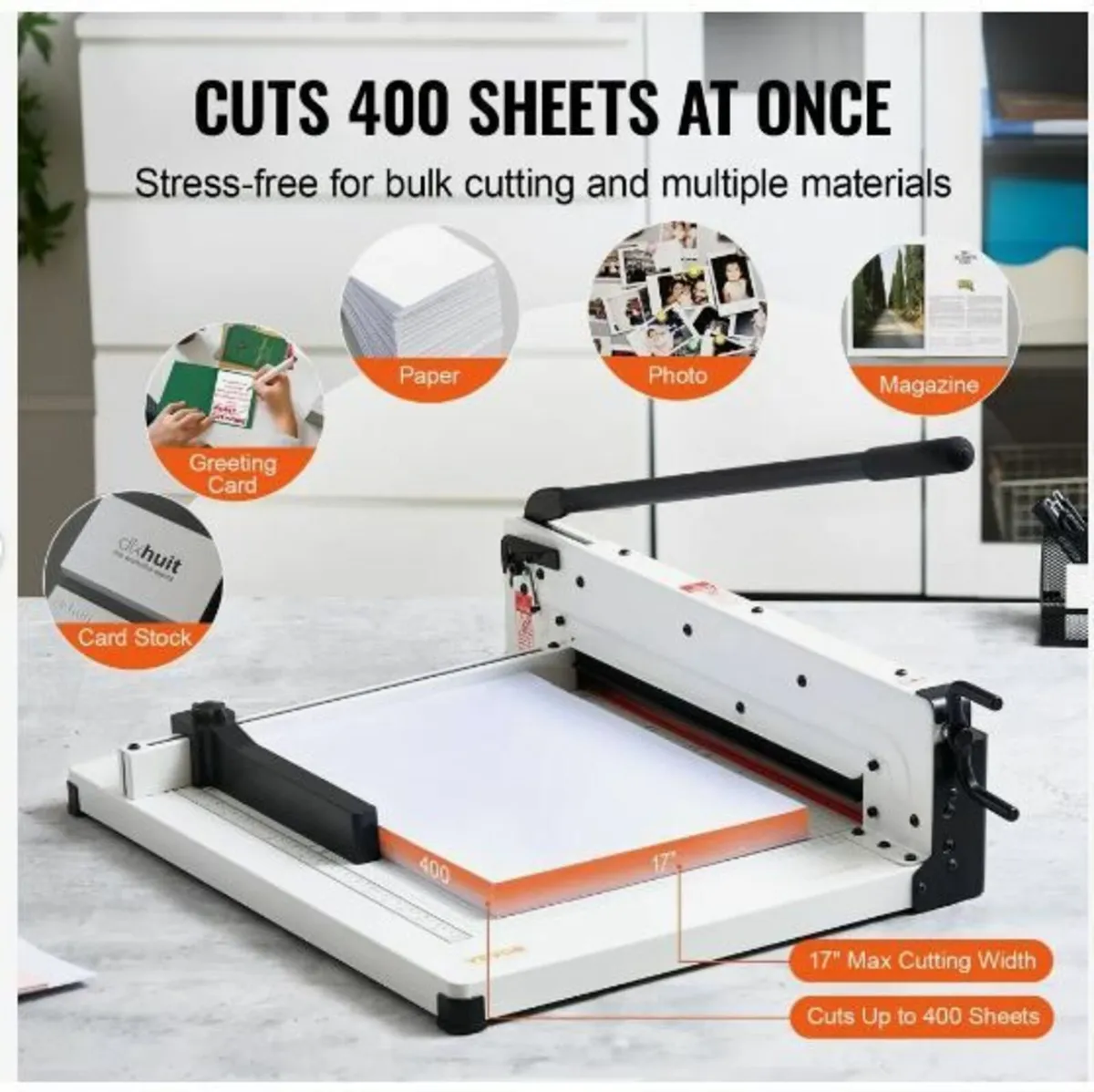 Paper Cutter 43.2 cm A3 Guillotine - Image 3