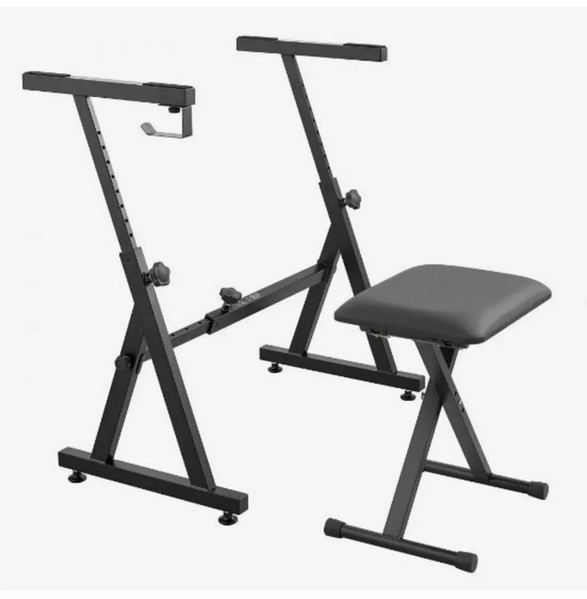 Piano Keyboard Stand and Bench Set, Z Style - Image 4