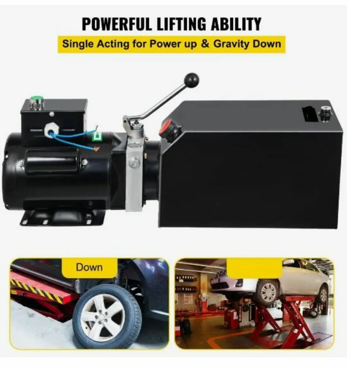 14L Car Lift Hydraulic Power Unit 60hz - Image 4