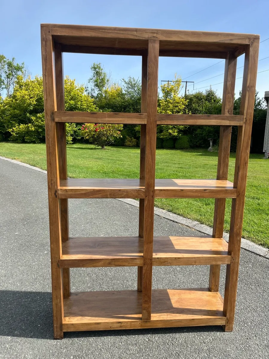 Solid wood shelving unit - Image 3