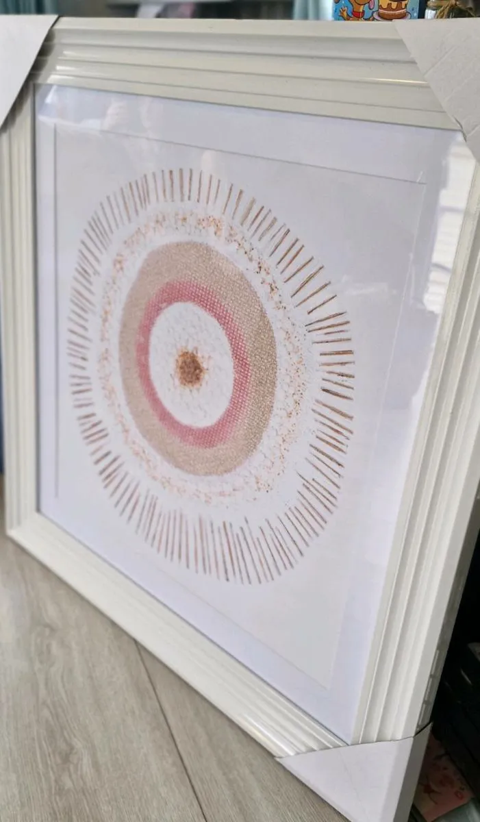 Kirkwood Pink Evil Eye Framed Picture - 6410511 - Image 4