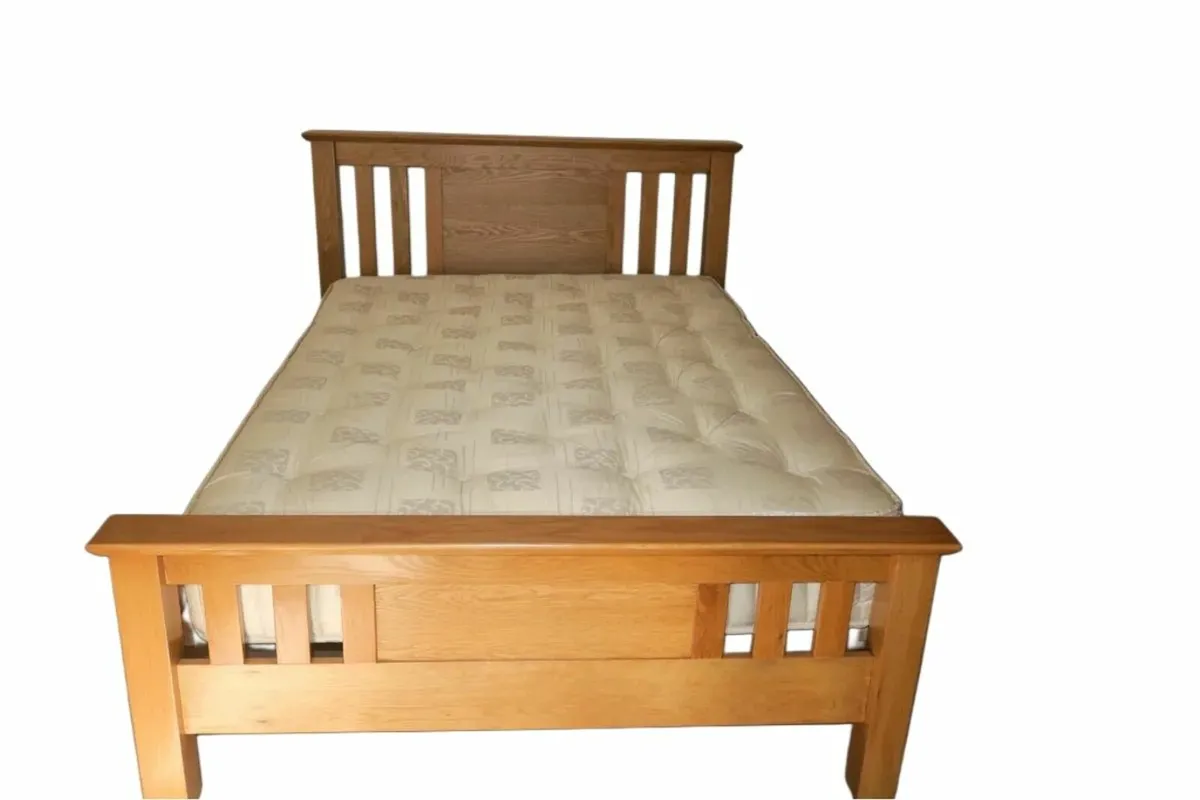 2  5Ft Bed Frames + 1 Single Antique Bed Frame. - Image 1