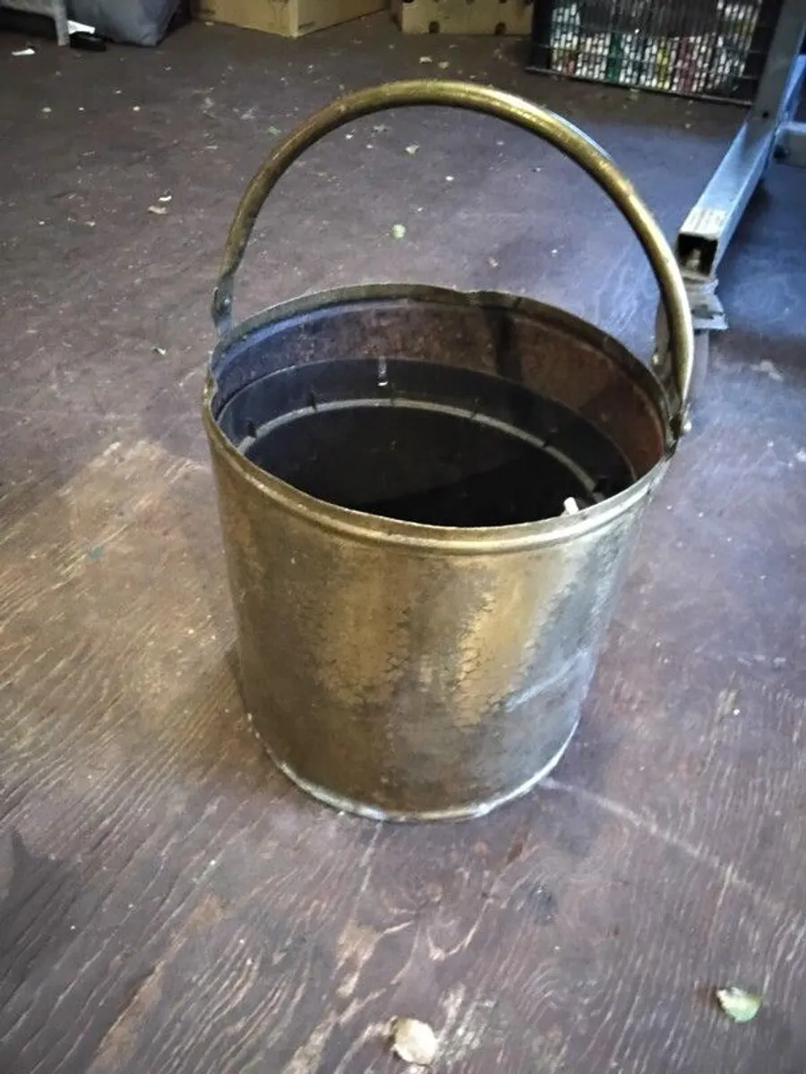 brass coal bucket - Image 3