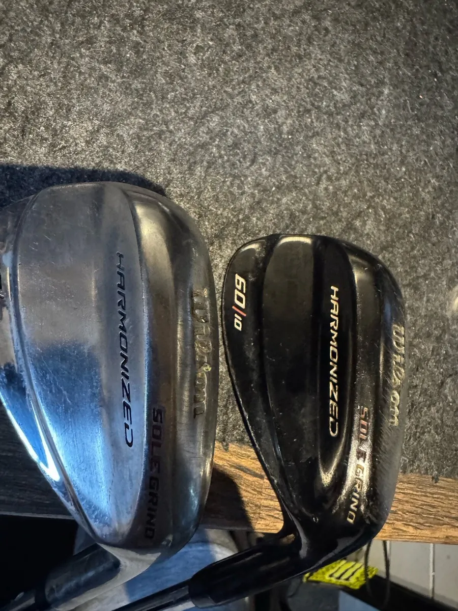 Wedge set Wilson harmonised full set for sale - Image 2