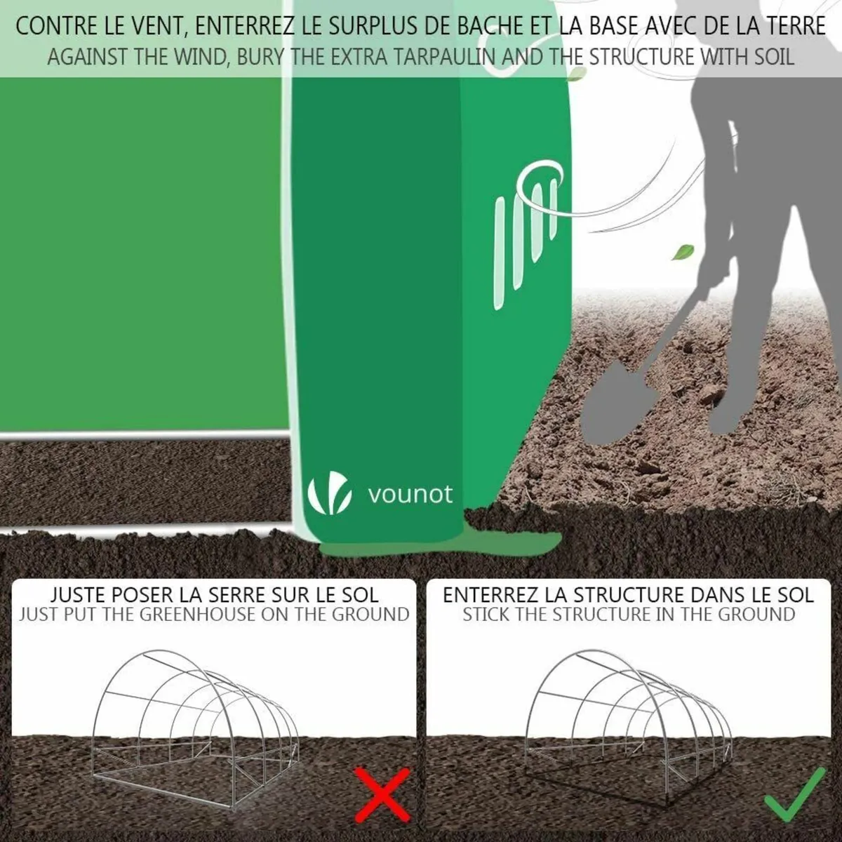 4x3x2m Polytunnel Greenhouse – 12m² Garden - Image 4