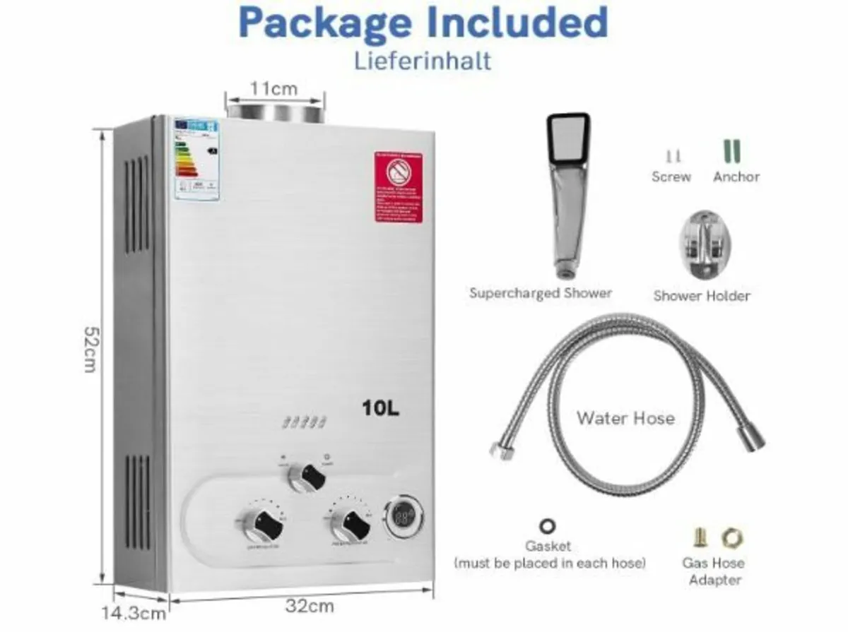 10 L Gas Instantaneous Water - Image 3