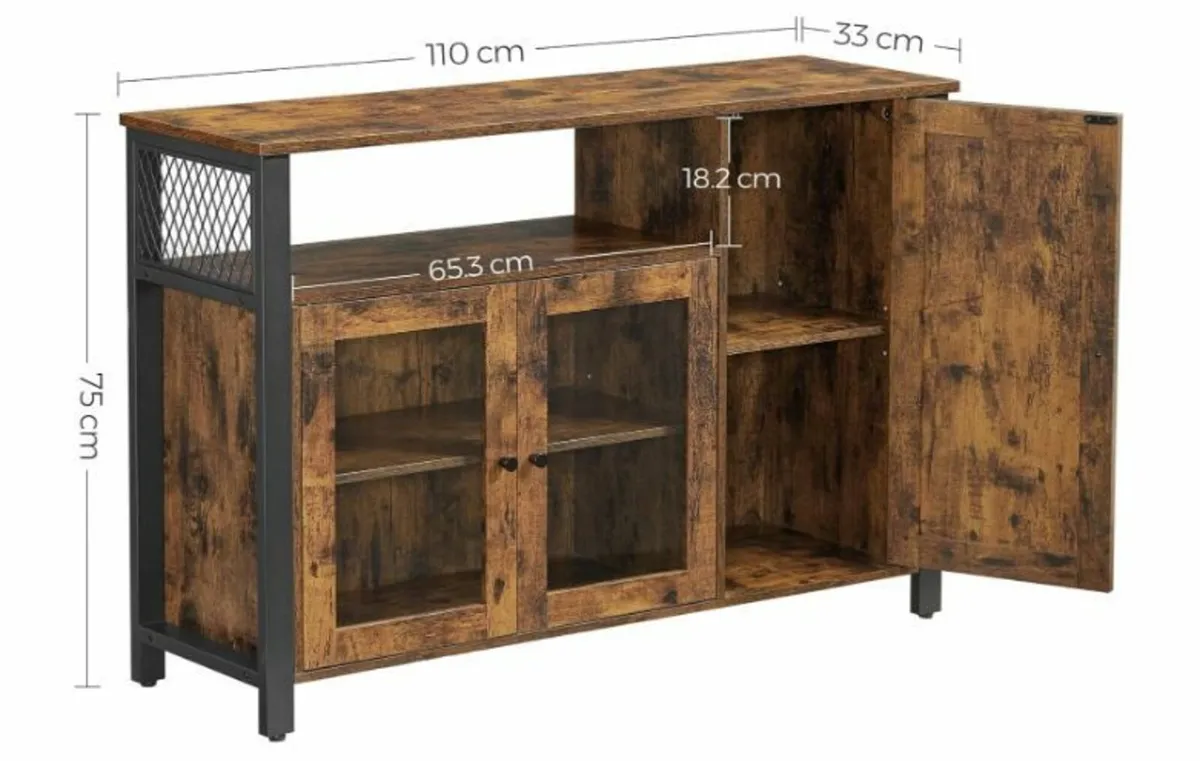 Sideboard Kitchen Cabinet Storage - Image 4