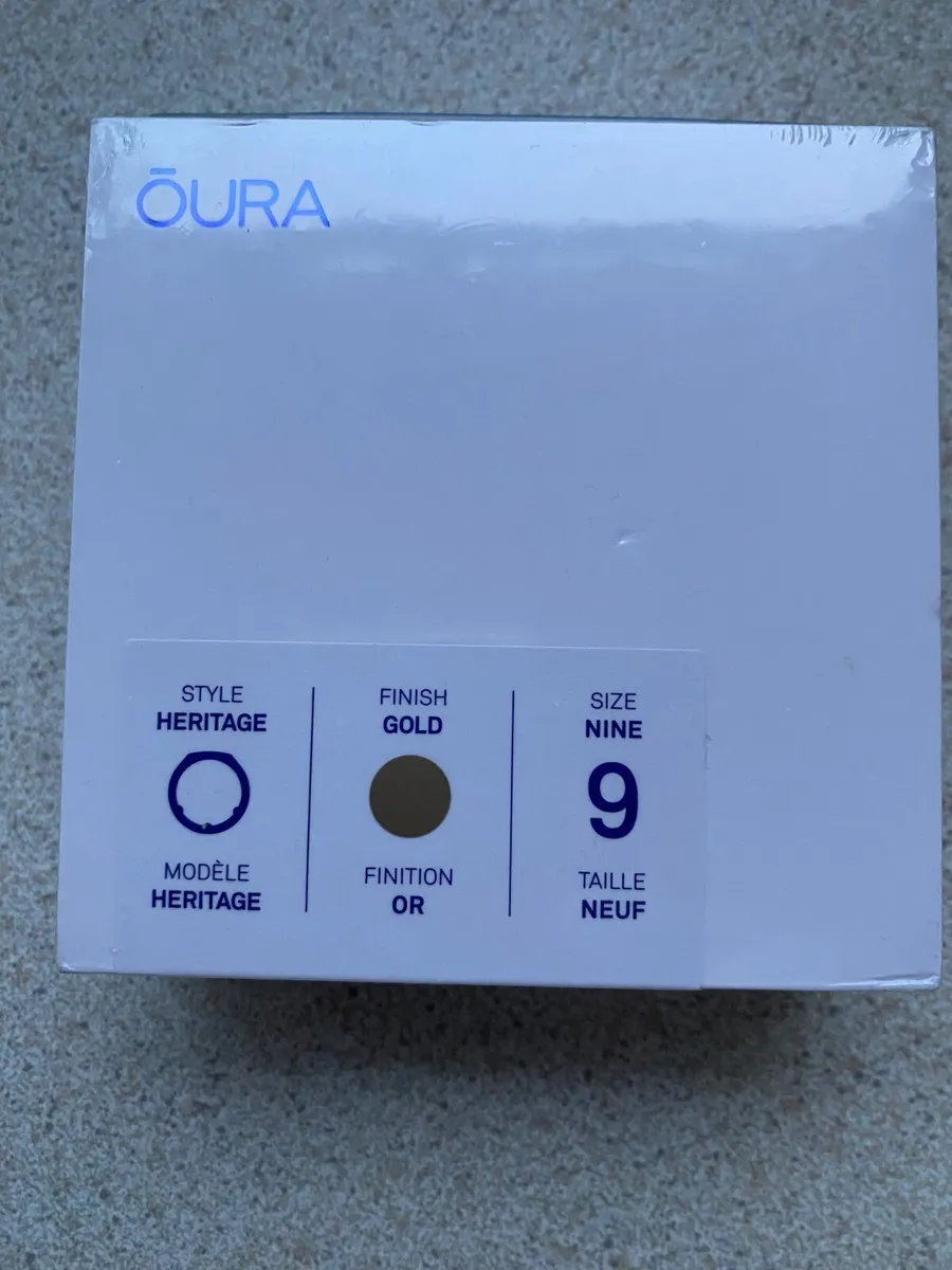 Gold Oura Ring size 9 - Image 1