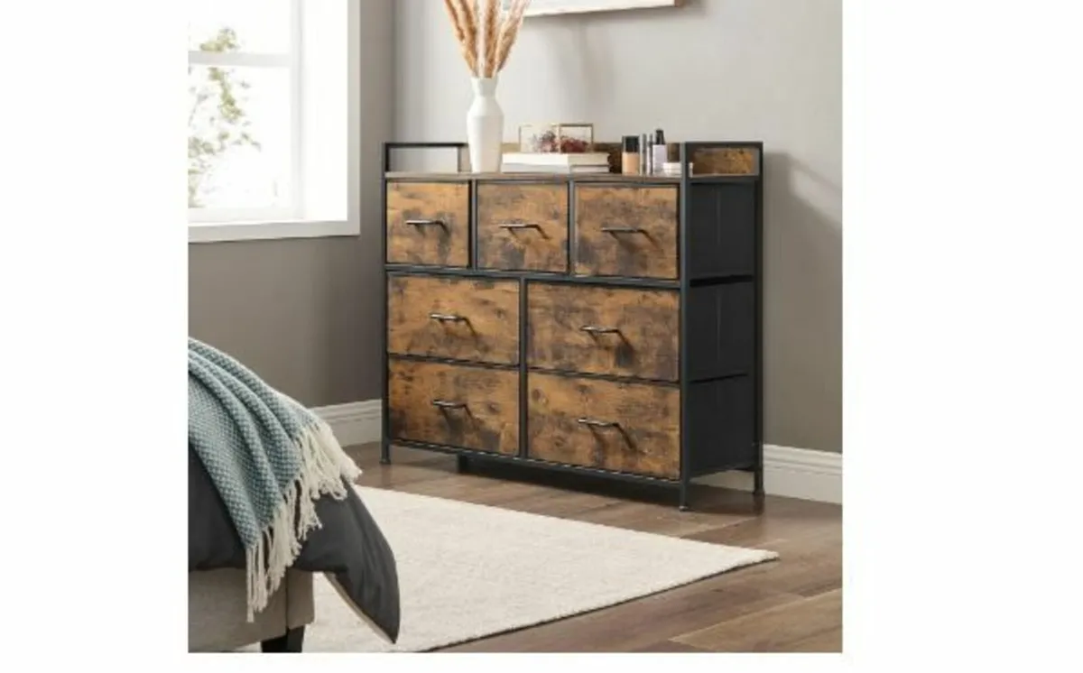 Chest of Drawers, 7 Fabric - Image 3