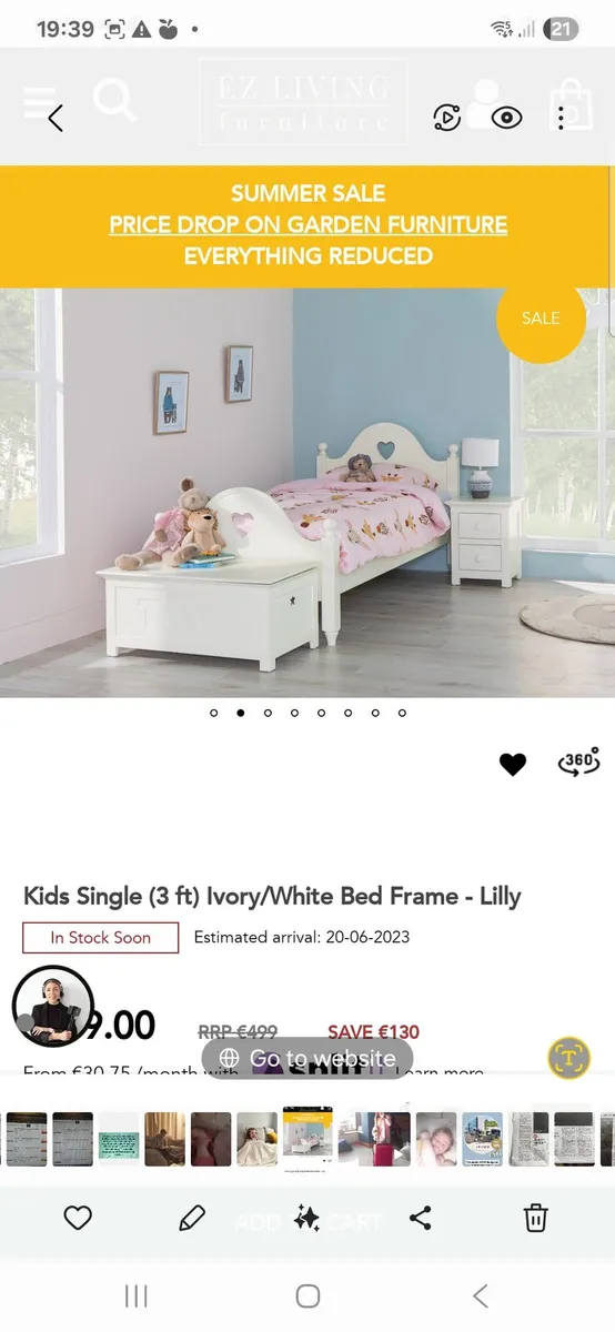 Children's bed - Image 1