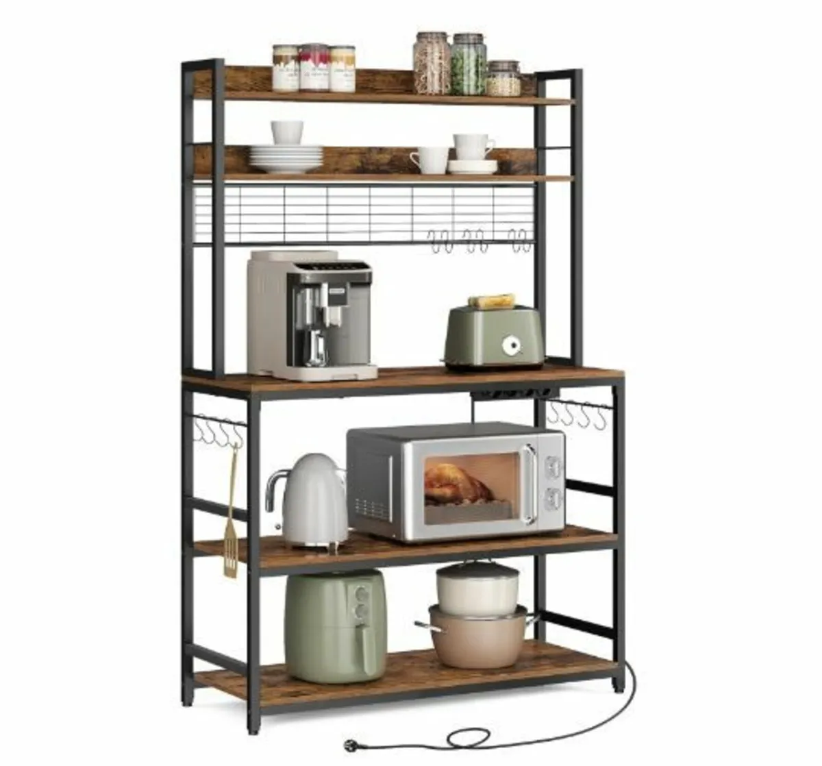 Kitchen Shelf with Sockets - Image 1