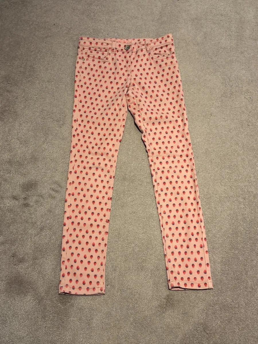 Next Denim jeans with strawberry pattern