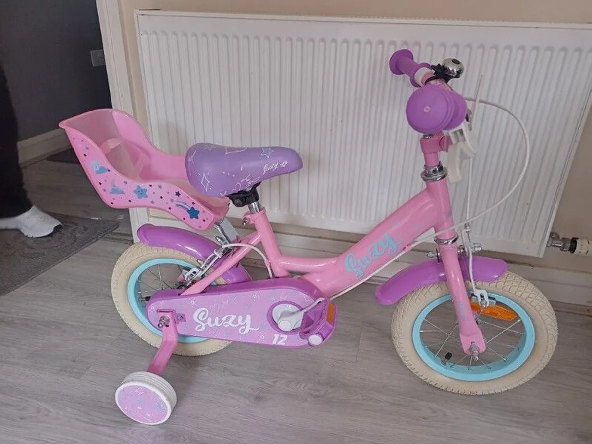 kids Suzy bike size 12 inch wheels. - Image 1