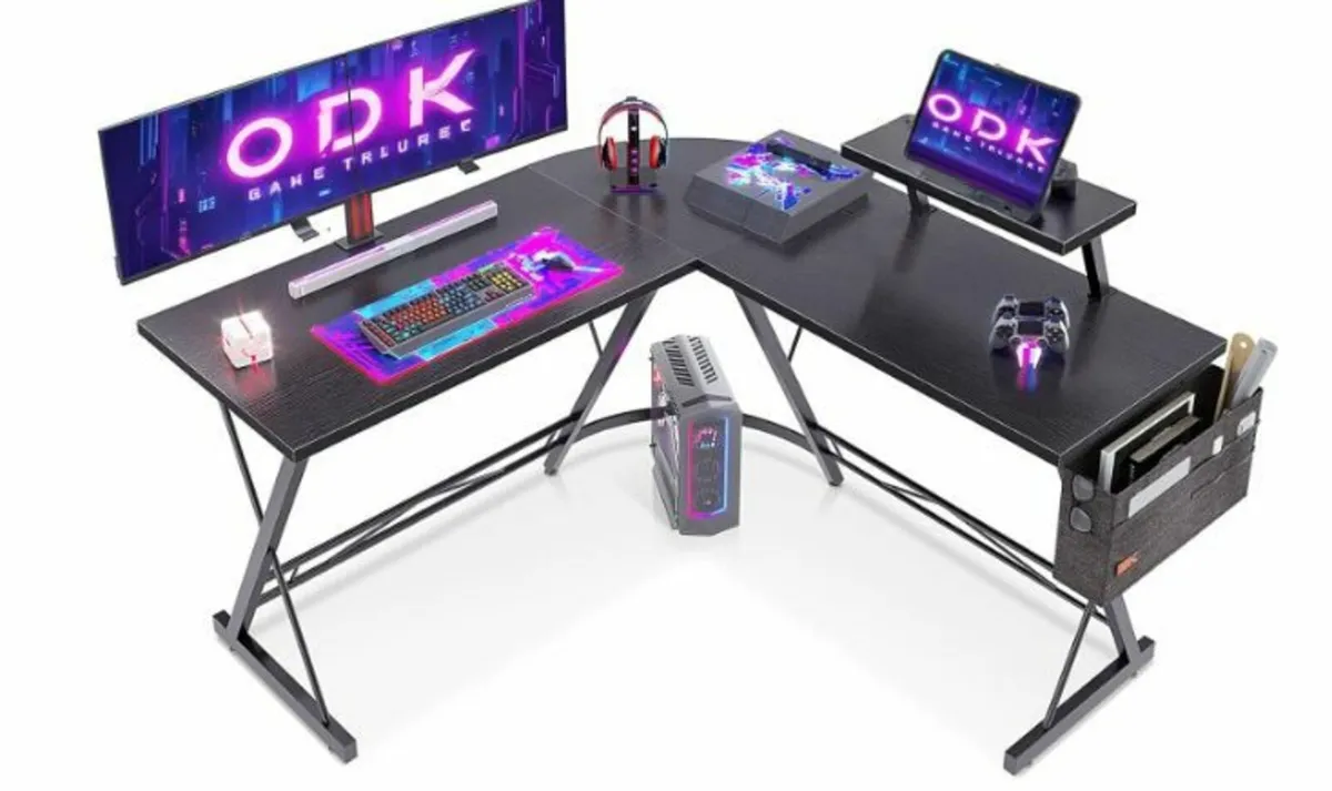 Gaming Table, Gaming Desk Corner - Image 4