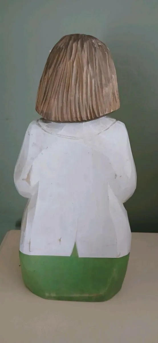 Hand Carved  Wooden Folk Art - Image 4