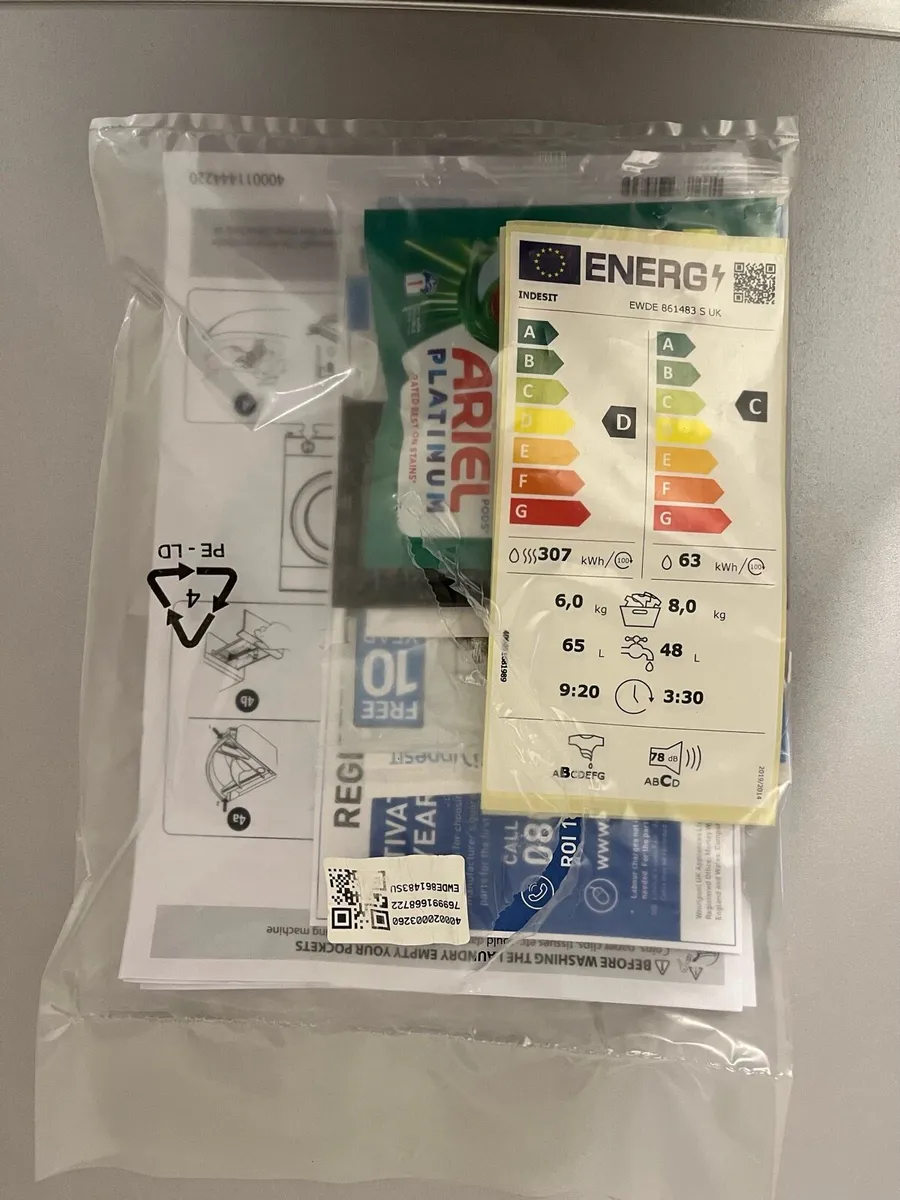 Indesit Washer Dryer - 1400rpm (Brand New) - Image 3