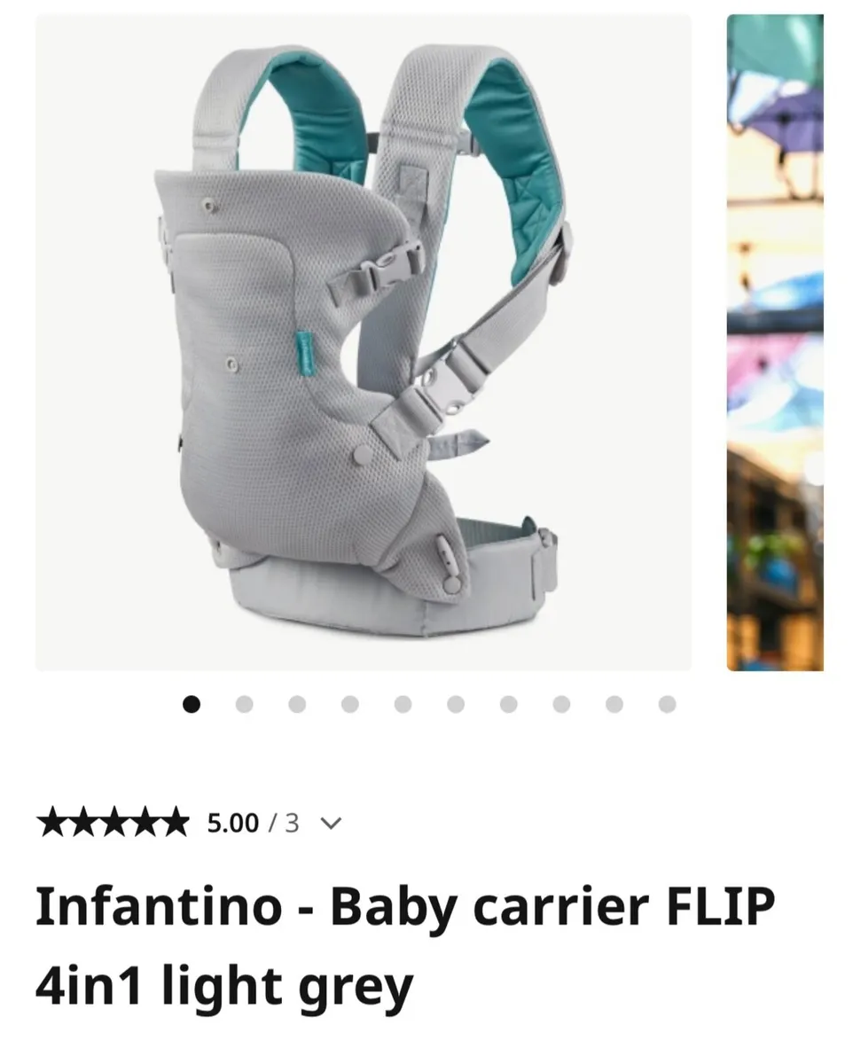 Infantino baby carrier - Image 1