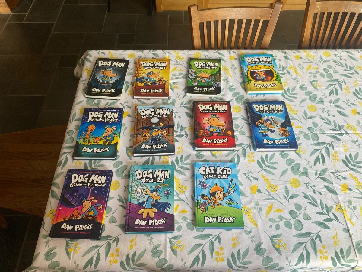 Dog man book collection - Image 1