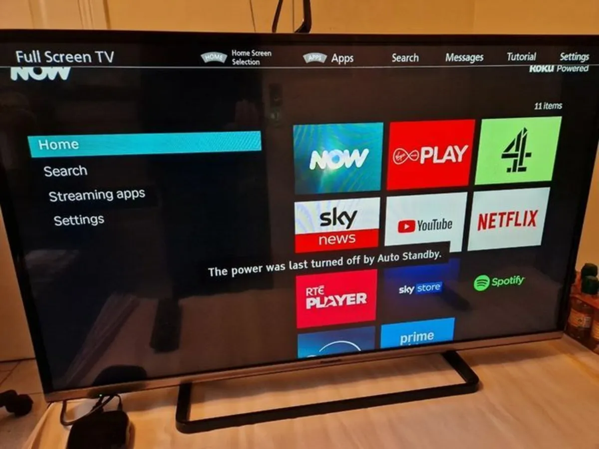 Panasonic 42 inch LED TV, Model TX-42AS520B - Image 1