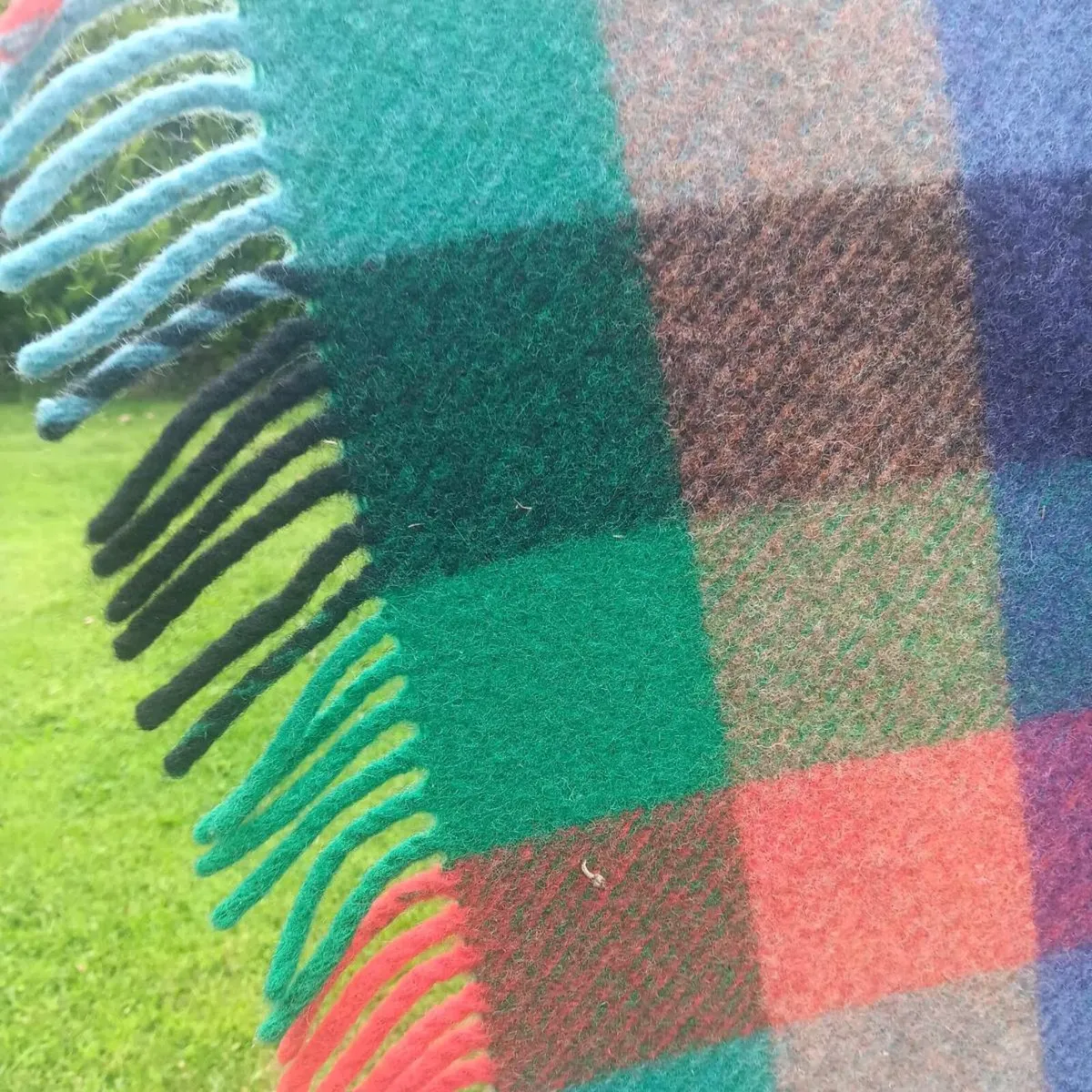 Vintage wool blanket - Image 1