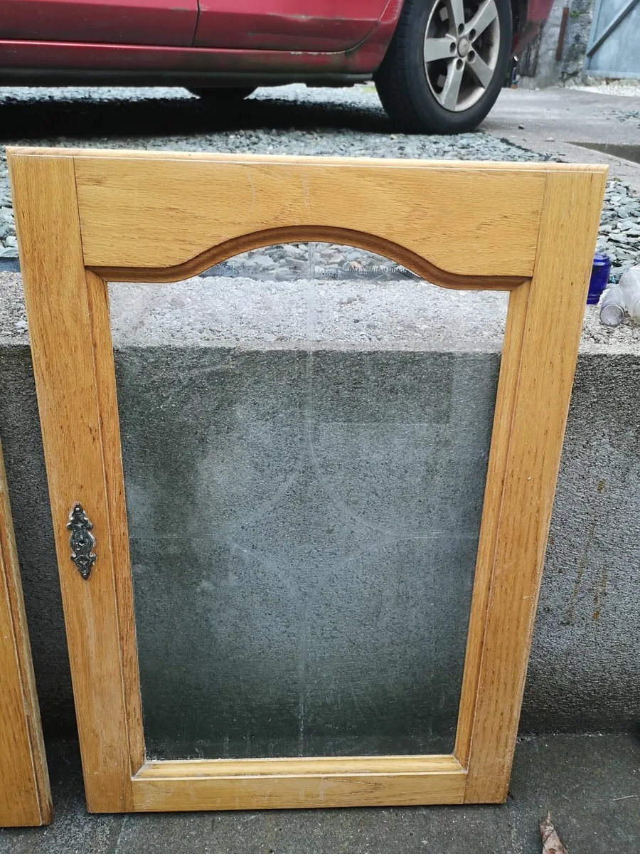 Solid oak kitchen doors - Image 2