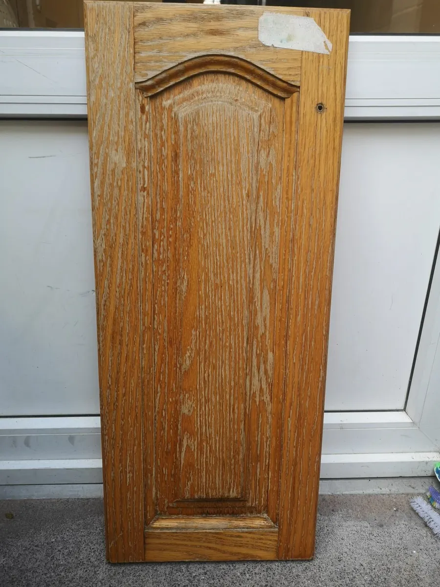 Solid oak kitchen doors - Image 3