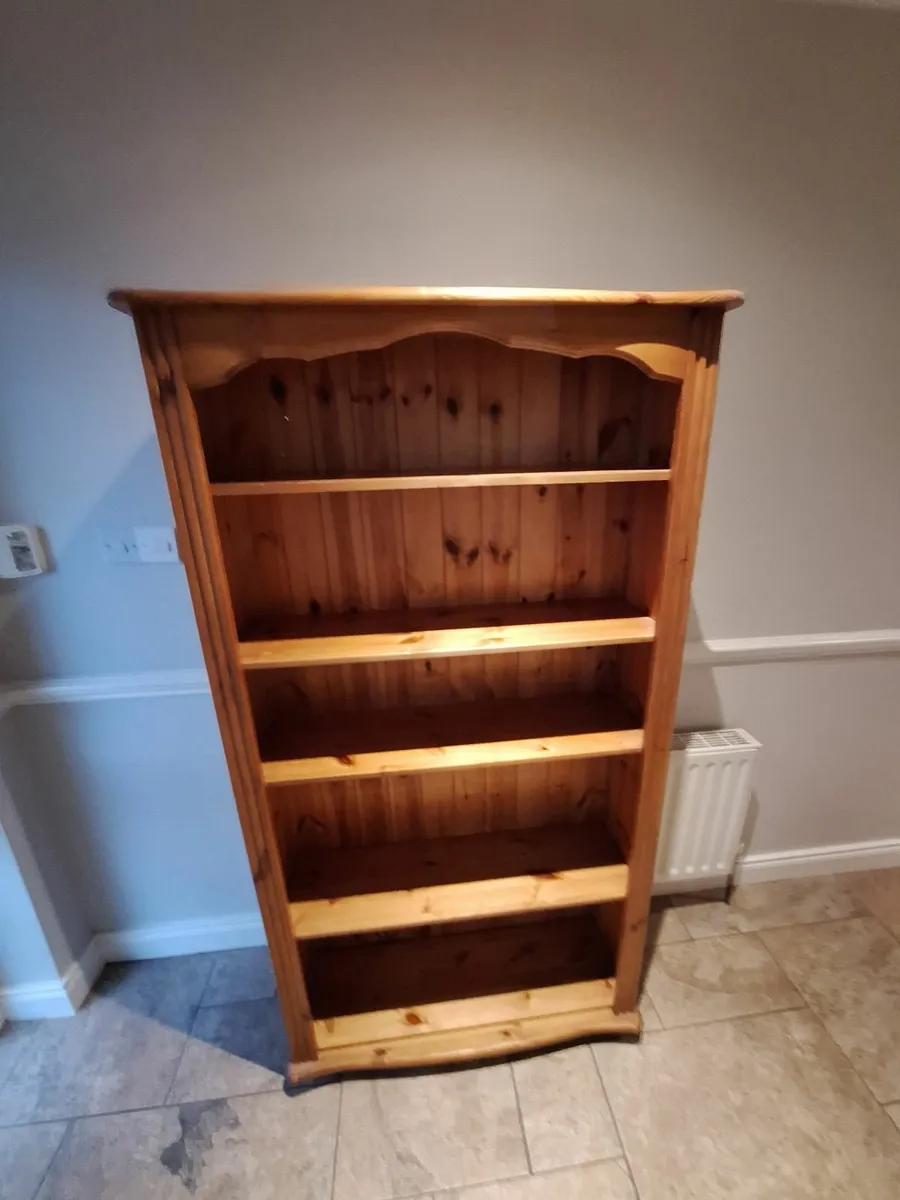Solid Wood Book Case in Good Condition - Image 1
