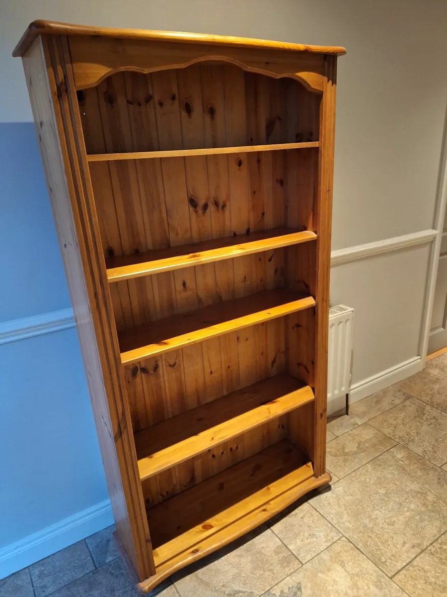 Solid Wood Book Case in Good Condition - Image 3