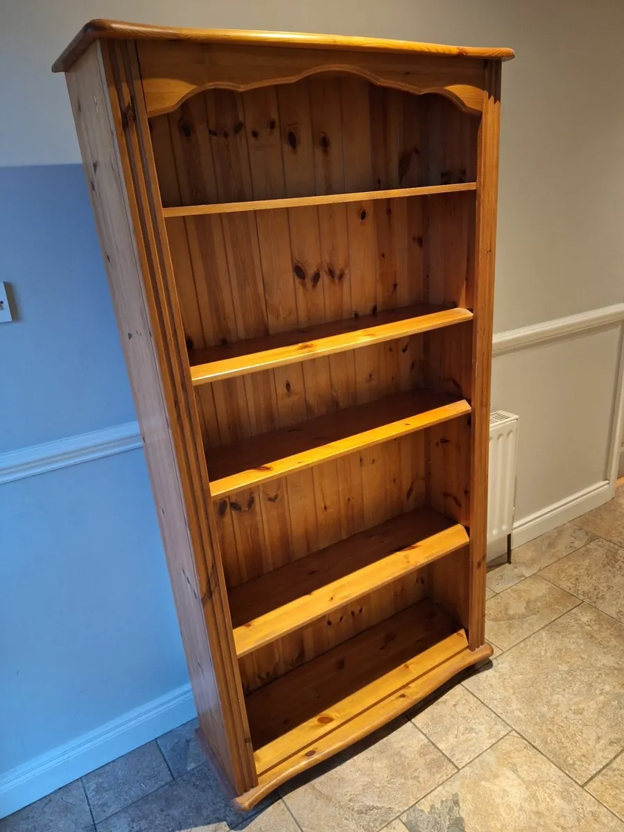 Solid Wood Book Case in Good Condition - Image 4