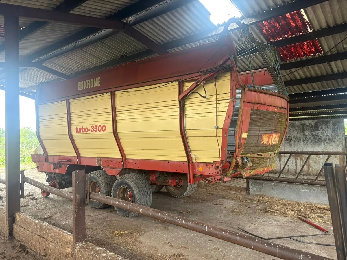 Krone silage wagon - Image 2