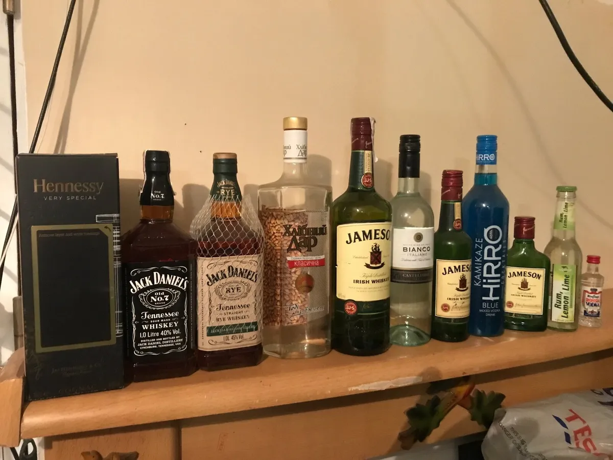 11 whiskey/vodka  Drinks