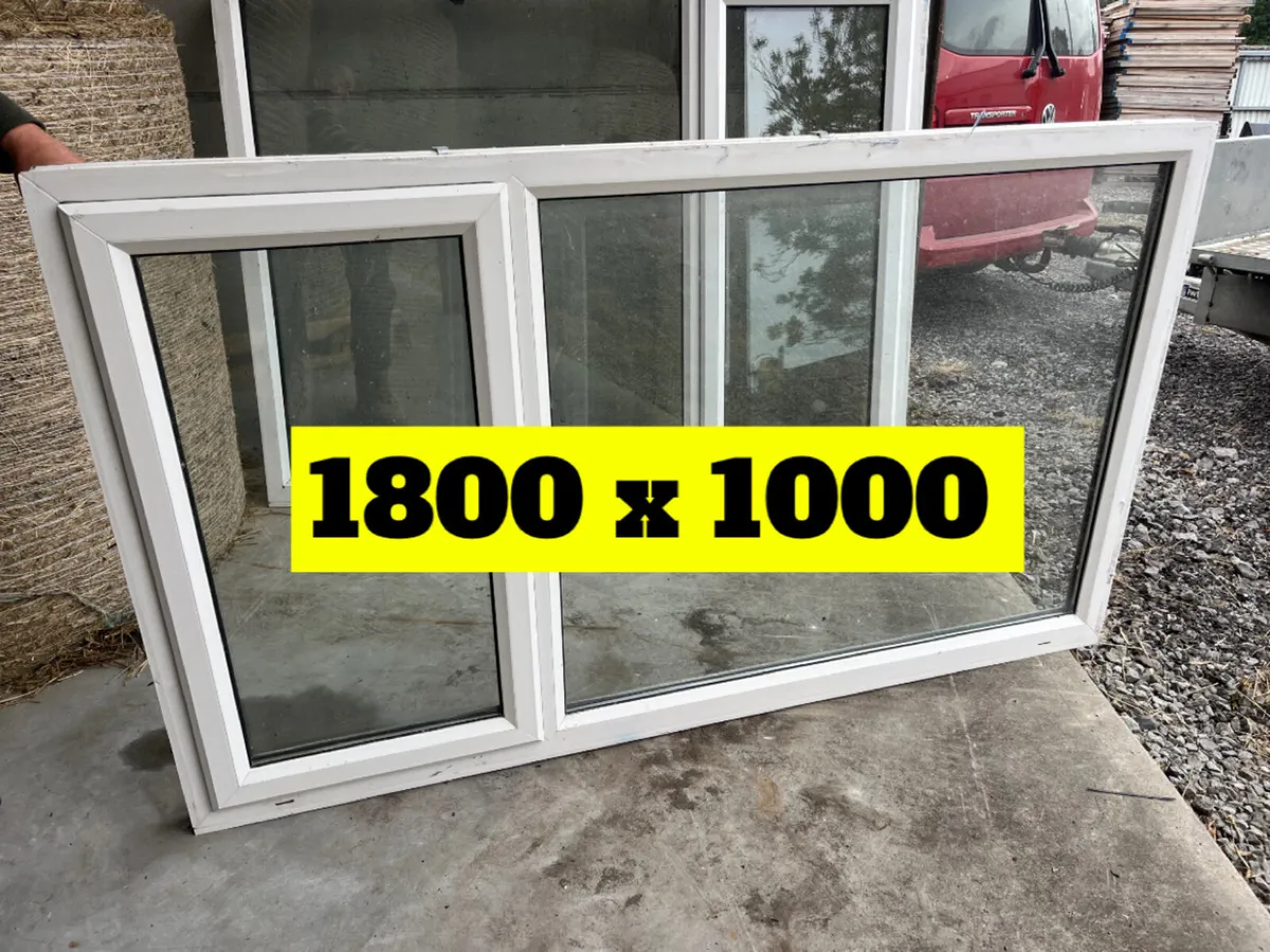1800 x 1000 PVC Double Glazed Window - Image 1