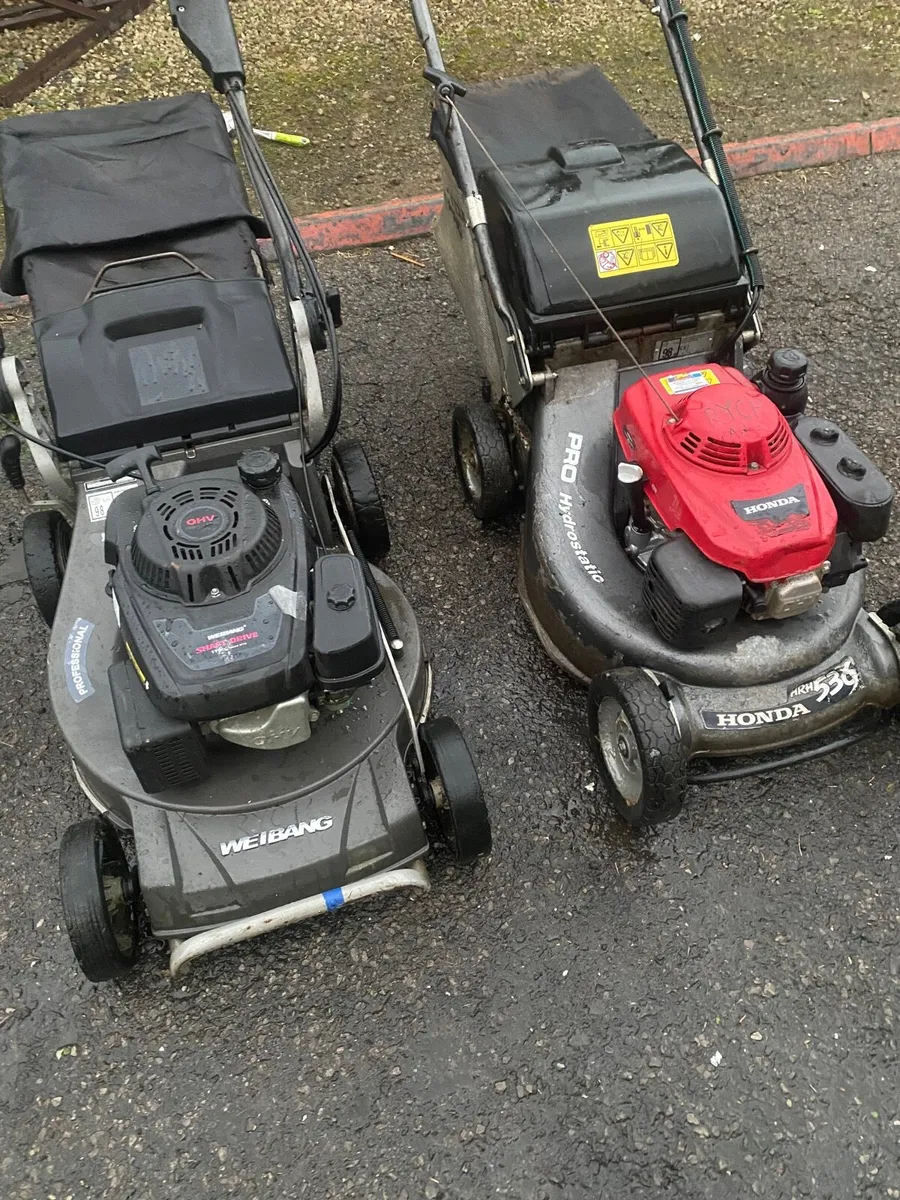 Honda push mowers - Image 1