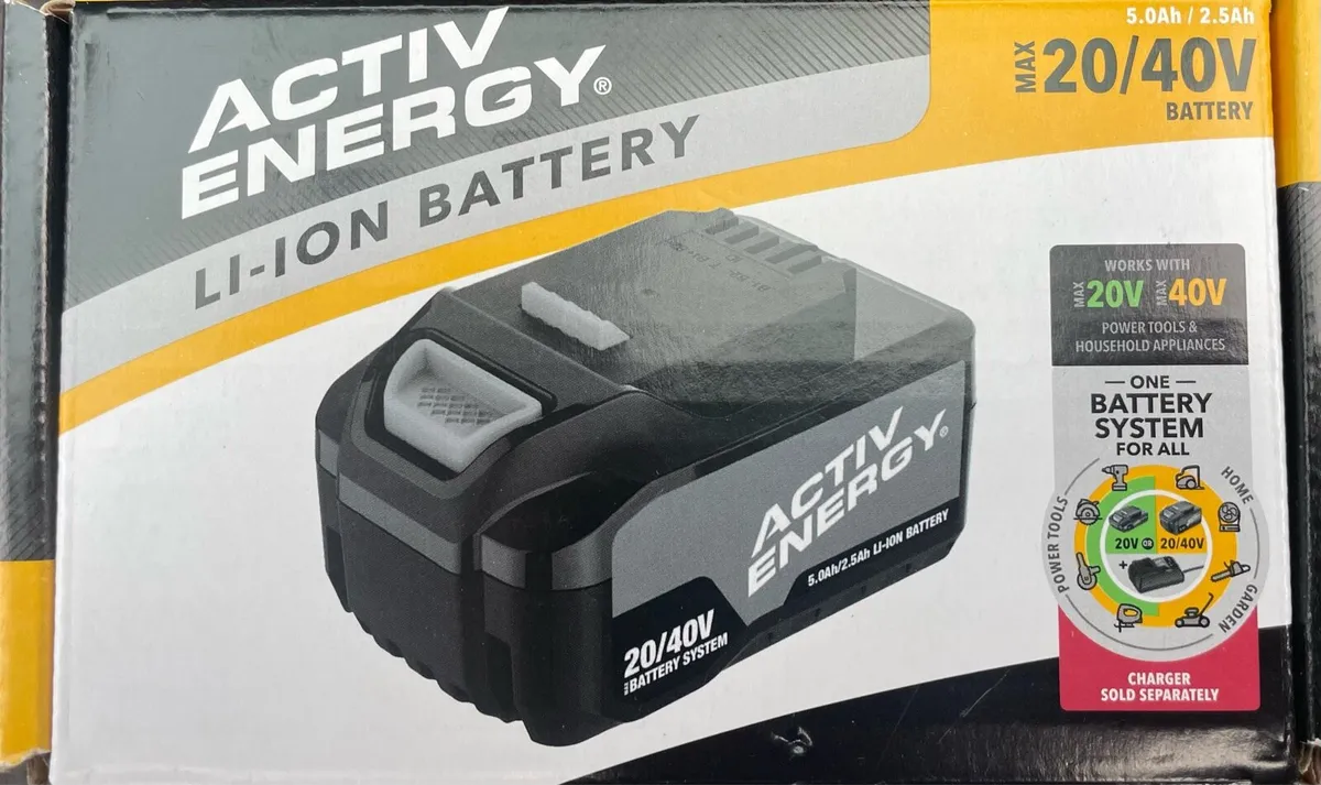 Activ Energy 20V 5Ah Li-Ion Rechargeable Battery