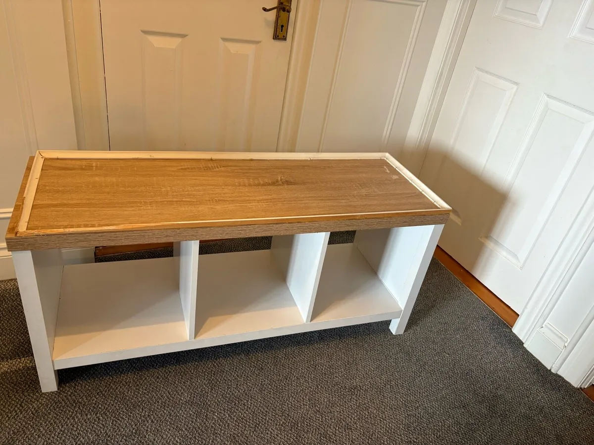 Kids play table/storage unit - Image 1
