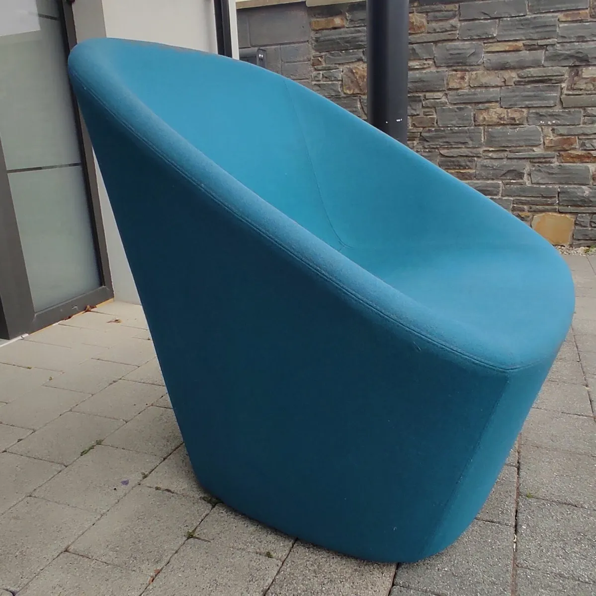 Pedrali Lounge Blue Armchair - Image 2