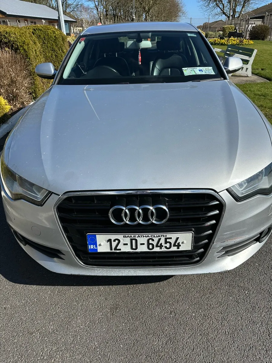 Audi a6 Automatic 2012-Full leather black seat - Image 1